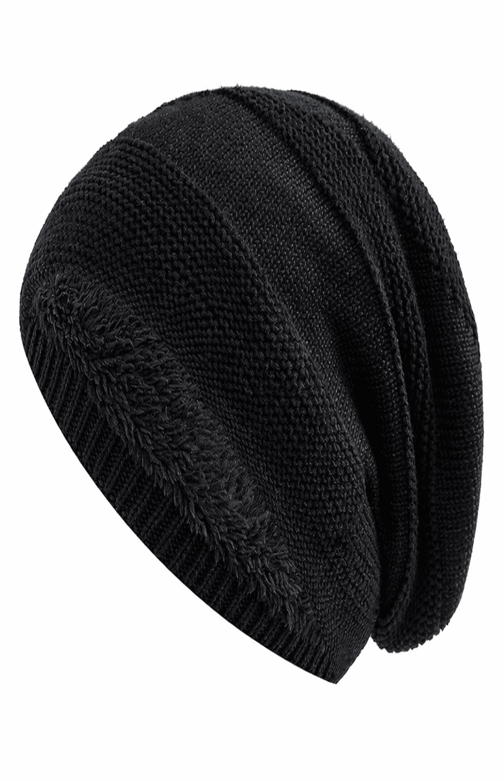 Gemütliche, lockere Strickmütze "Imogen", Slouchy-Beanie für Damen & Herren. Lässiger Winter-Look.