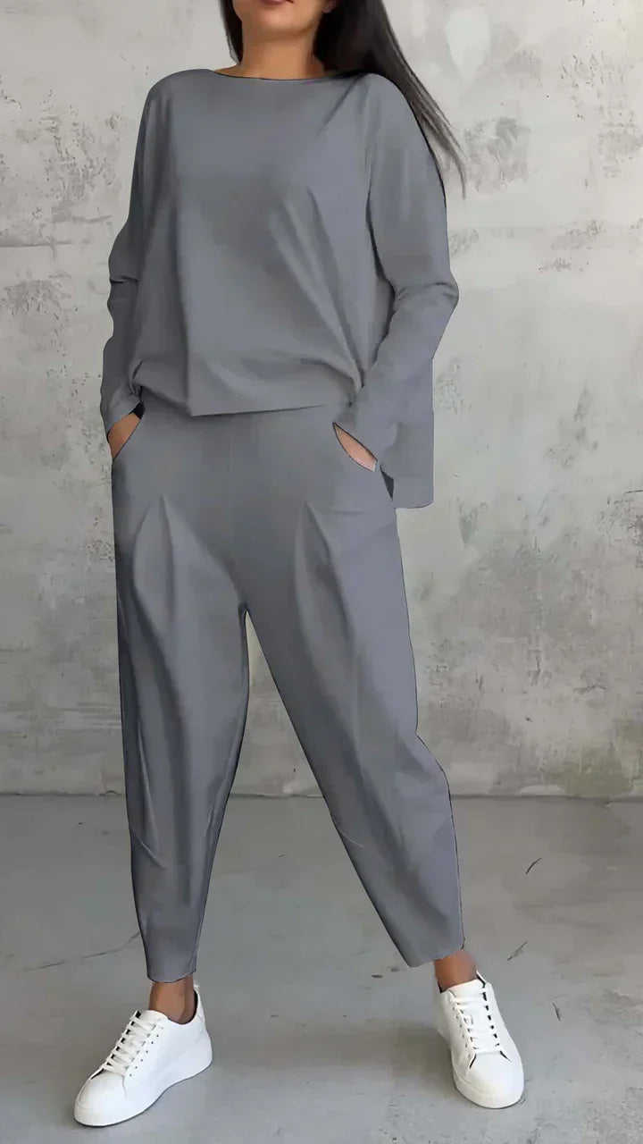 Bequemer und modischer Damen Casual Kleidung Set Brooklyn. Perfekt für entspannte Sommer Outfits.