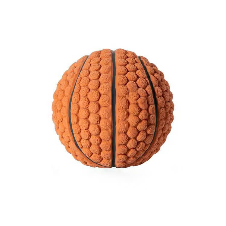 Hochwertiger Latex Quietschball, sicheres und robustes Hundezubehör für Training & Apportierspiel.