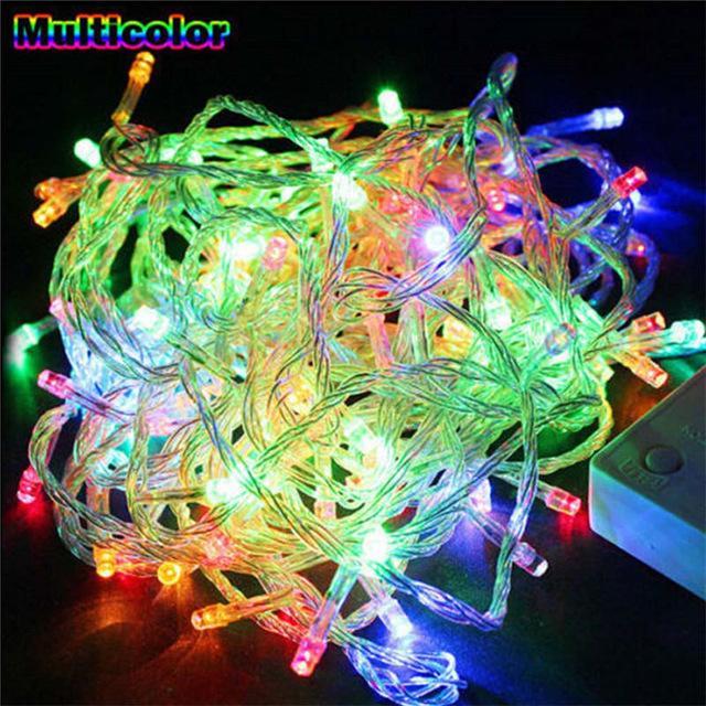 Robuste LED Lichterkette, vielseitig einsetzbar für Innen- & Außenbereich, Party- & Weihnachtsdeko.