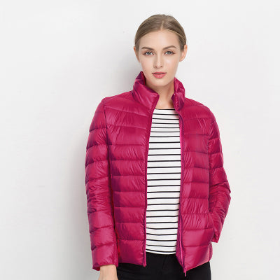 Elegante Damen Steppjacke "Alina", federleicht und warm, funktionale Übergangsjacke für jede Saison.