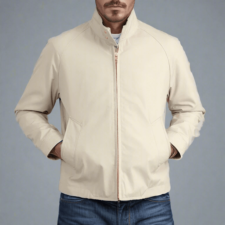 Komfortable, leichte Herren-Sommerjacke, perfekt für den Übergang, elegant und vielseitig kombinierbar.