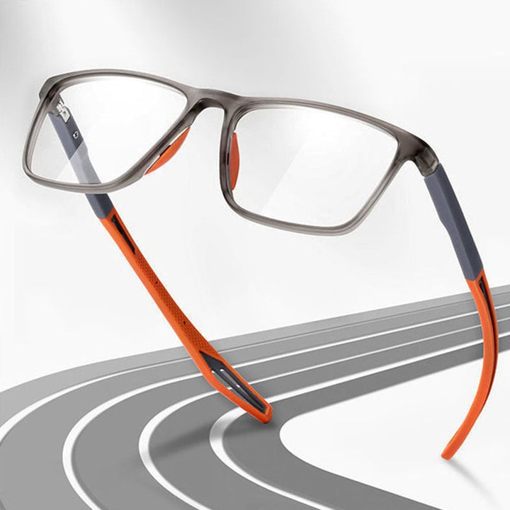 Ultraleichte Herren Gleitsichtbrille aus Titan mit Blaulichtfilter. Sportlich, modern & Augenschutz.