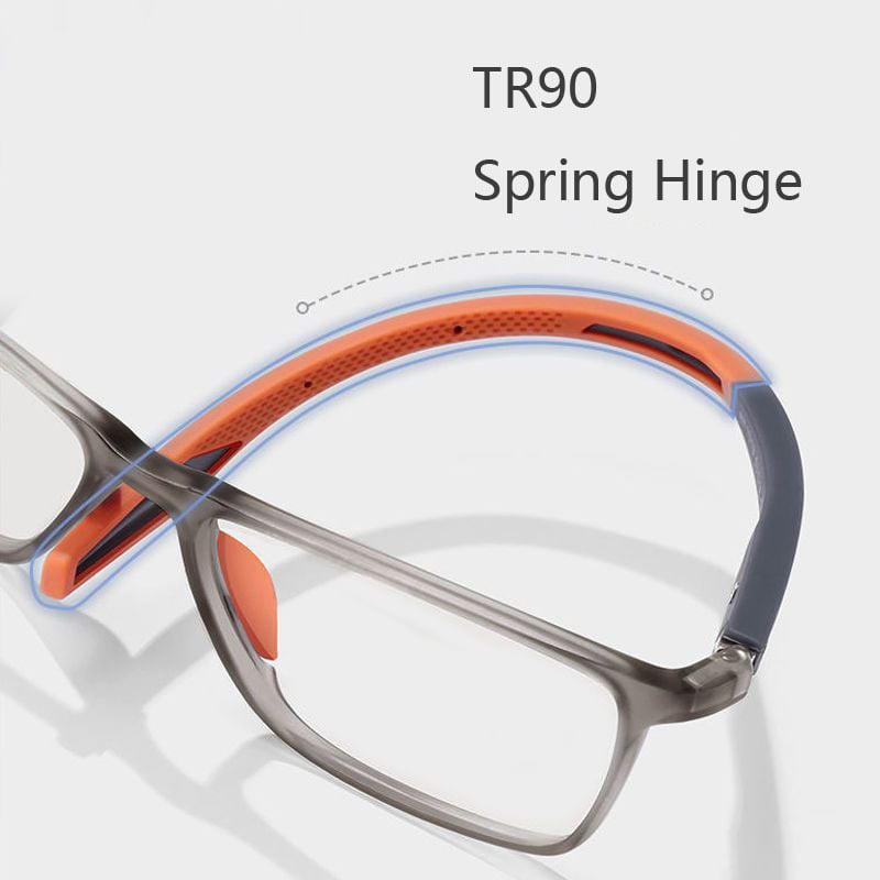 Sportliche Herren-Sehhilfe: Ultraleichte Lesebrille mit Anti-Blaulicht-Filter. Komfortabler Augenschutz.