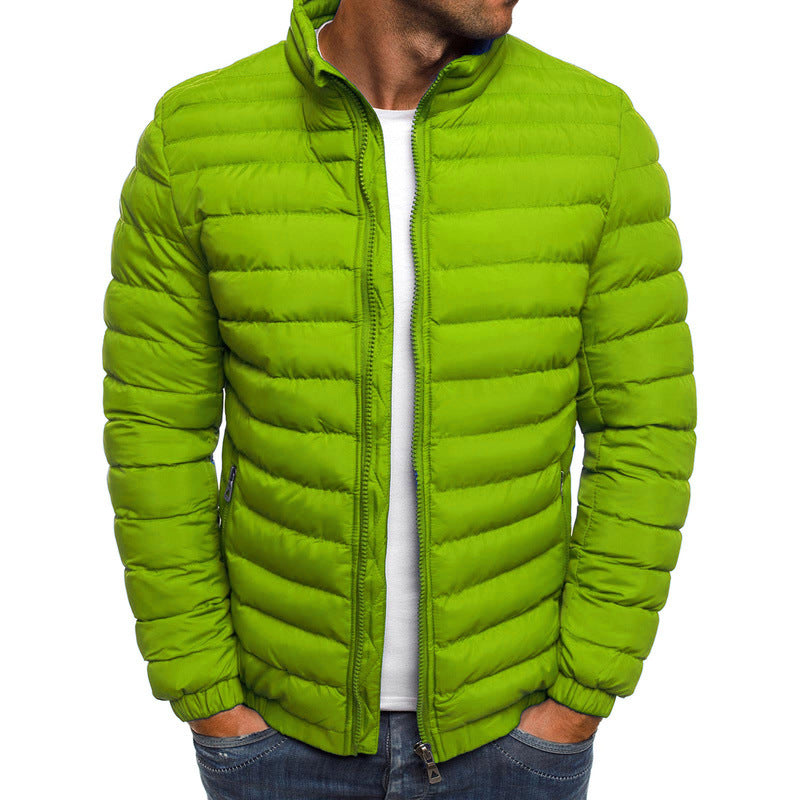Moderne Herren Pufferjacke Nolan, gesteppt und warm; idealer Kälteschutz für Outdoor.