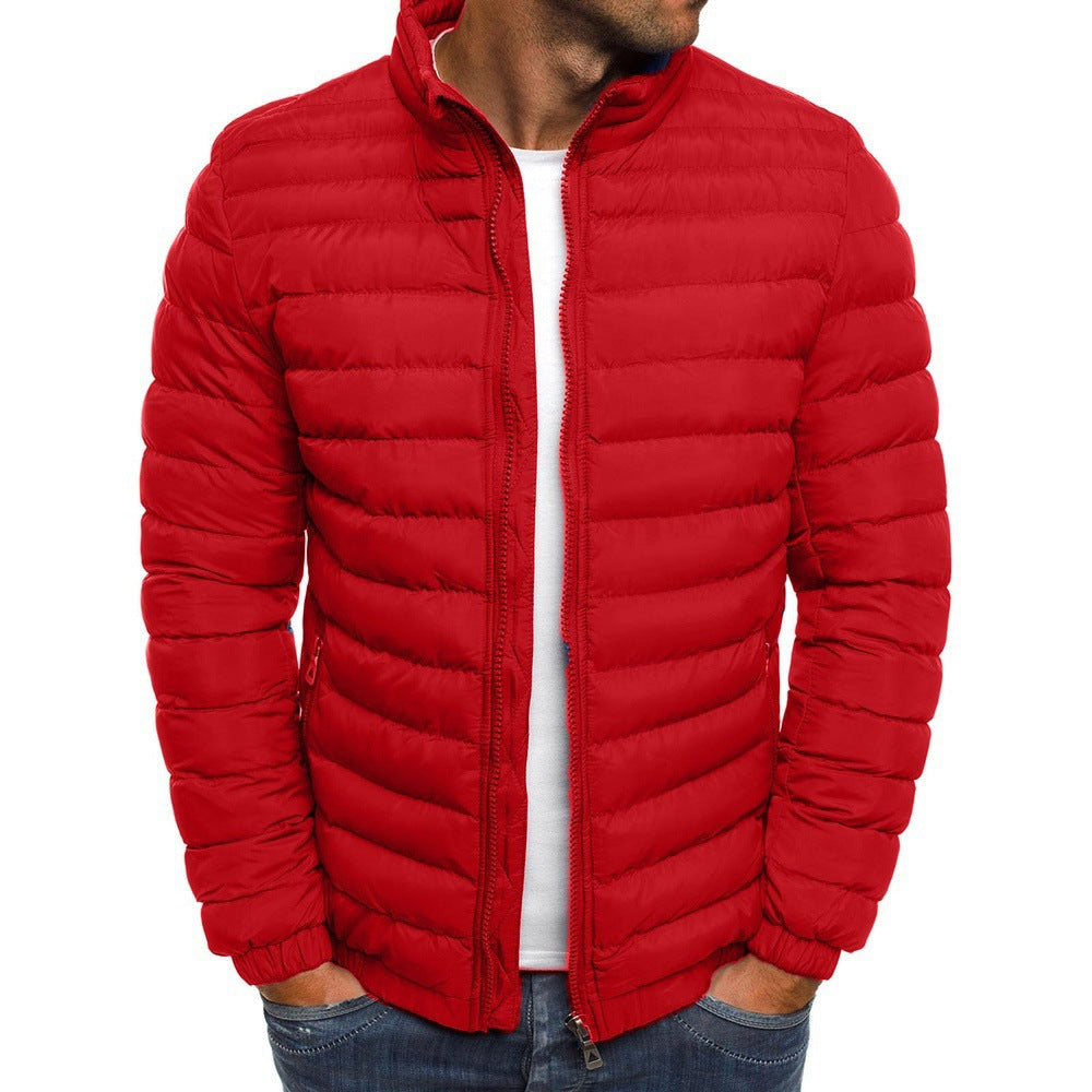 Bequeme Herren Freizeitjacke Nolan, leichte Steppjacke für den Alltag im Herbst/Winter.