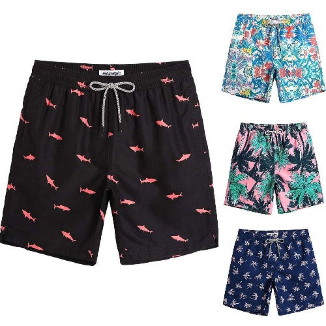 Entspannte Herren Freizeit Shorts für den Sommer. Komfortable Strandshorts, ideal zum Chillen am Pool oder Strand.