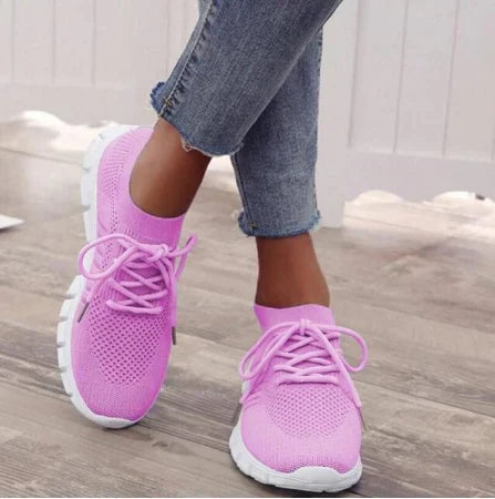 Moderne Damen Sneaker, leicht, komfortabel & strapazierfähig, ideal für Sport & Alltag.