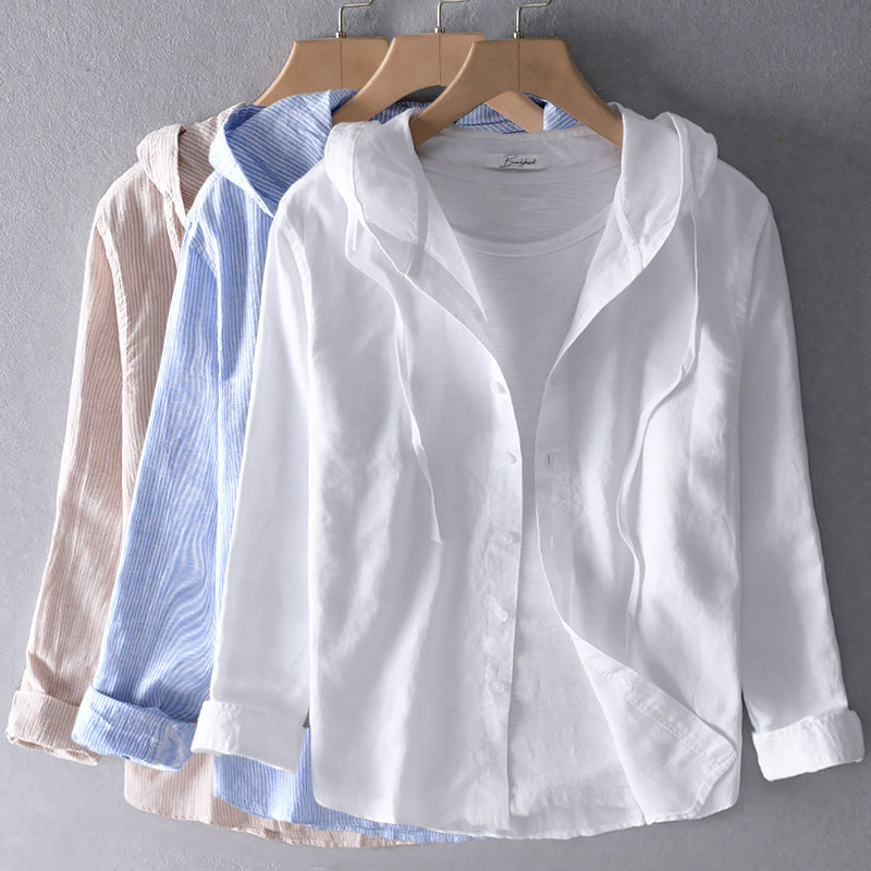 Leichter, luftiger Damen Sommer Hoodie für warme Tage, Freizeit und Urlaub.