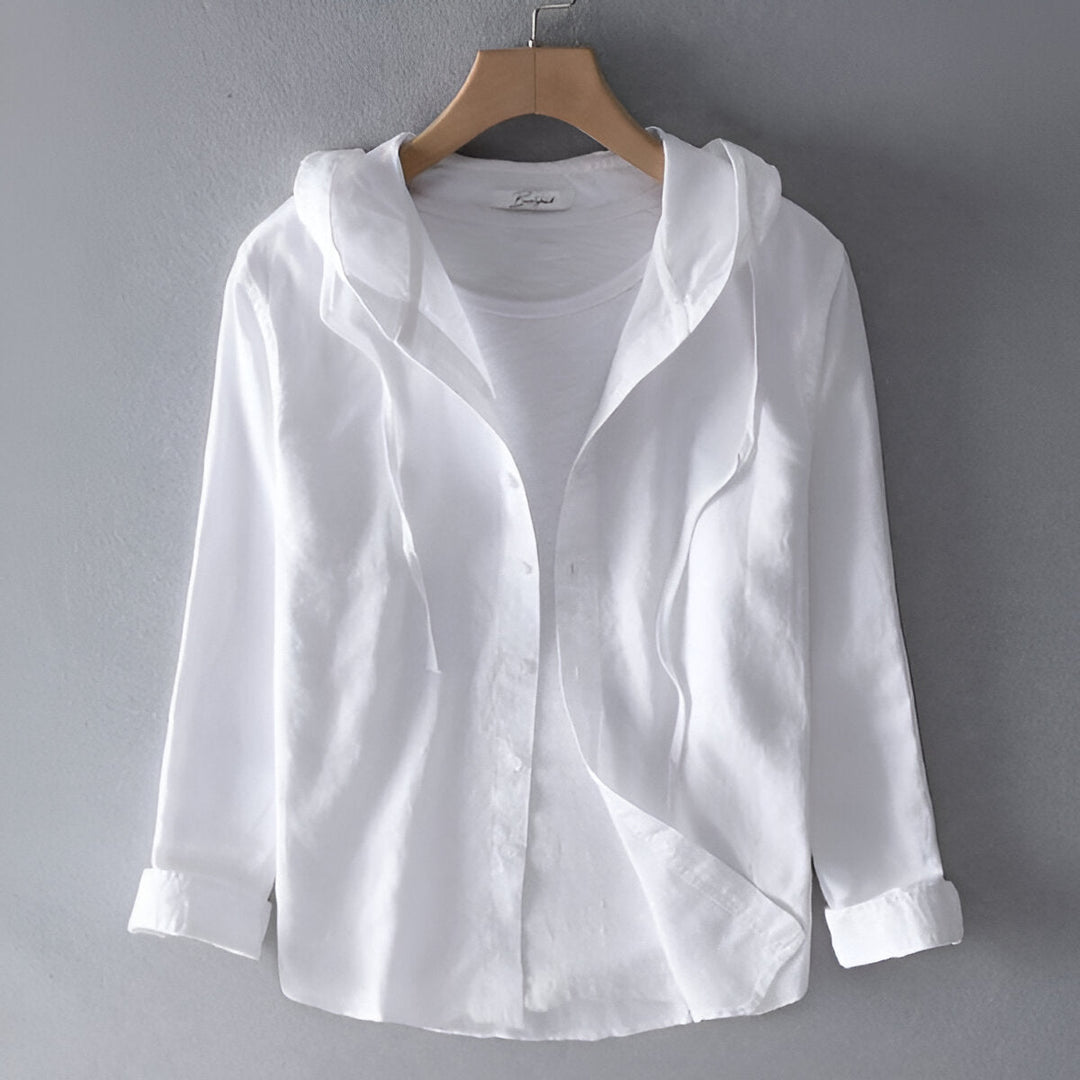 Eleganter Damen Hoodie, leichtes Material für optimalen Komfort an warmen Sommertagen.