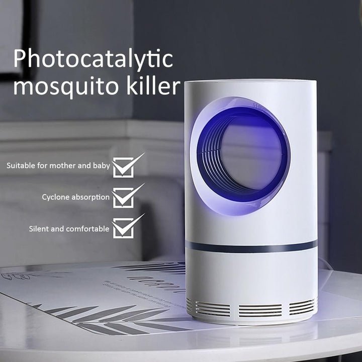 Effektive und leise Mückenlampe als Insektenfalle. Optimaler Insektenschutz ohne störende Geräusche.