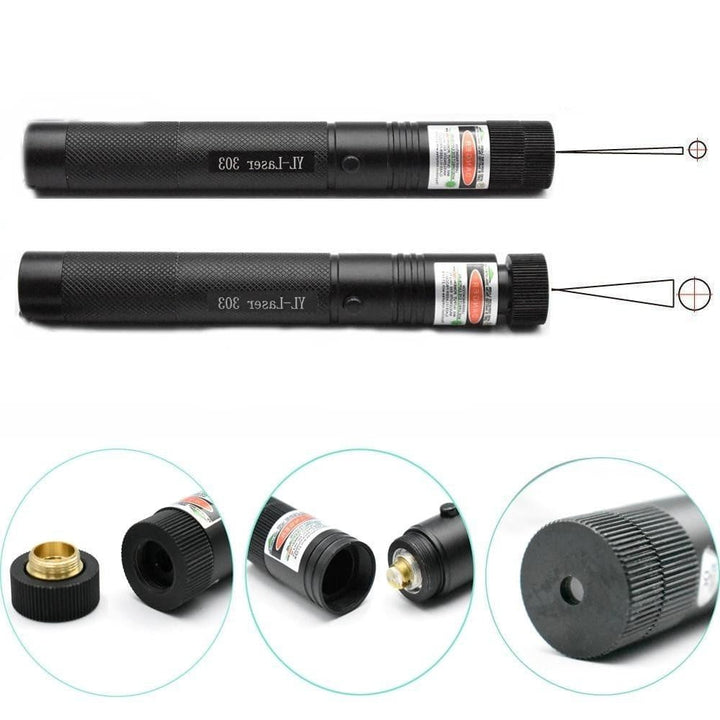 Präziser roter Laserpointer PrecisionBeam, ideal für Büro, Präsentationen und Lehrer im Klassenzimmer.