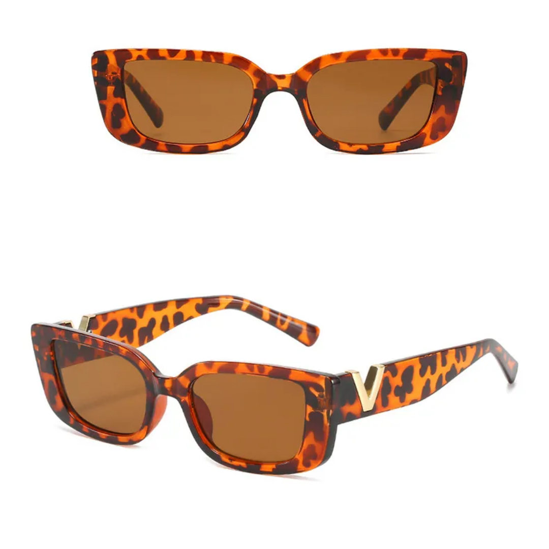 Unisex Sonnenbrille im Katzenaugen-Design, Retro-Stil und UV400 Schutz für den Sommer.