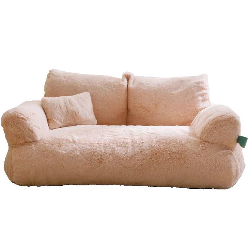 Hundesofa für Welpen & Senioren. Ergonomisches Hundebett für Gelenkschutz & tiefe Entspannung, waschbar.