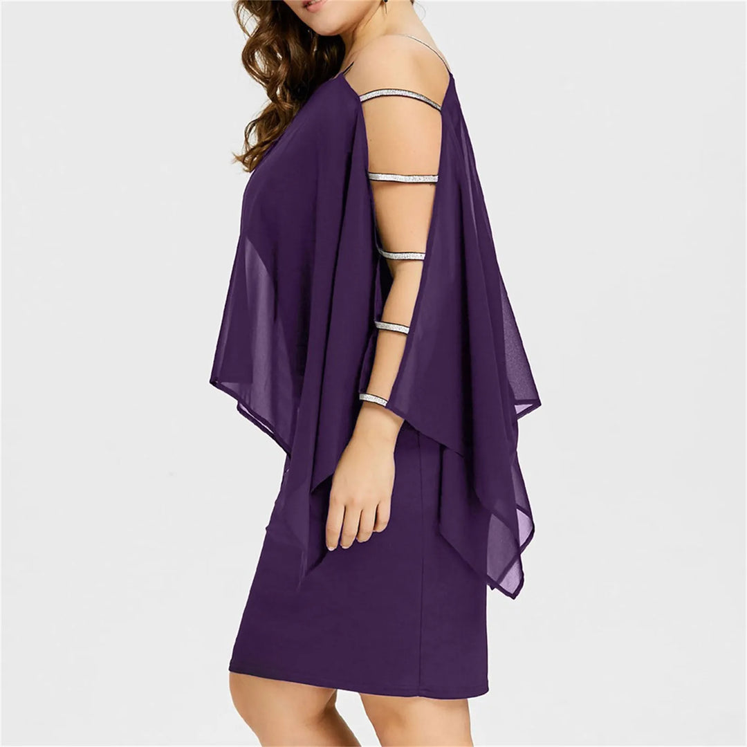 Romantisches Off-Shoulder Spitzenkleid für Damen Plus Size, schmeichelhaft & stilvoll.