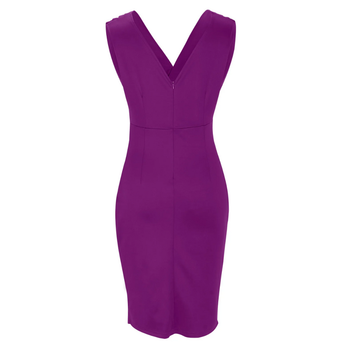 Modisches Damen Cocktailkleid für den Sommer. Figurbetontes Abendkleid, elegant und festlich.