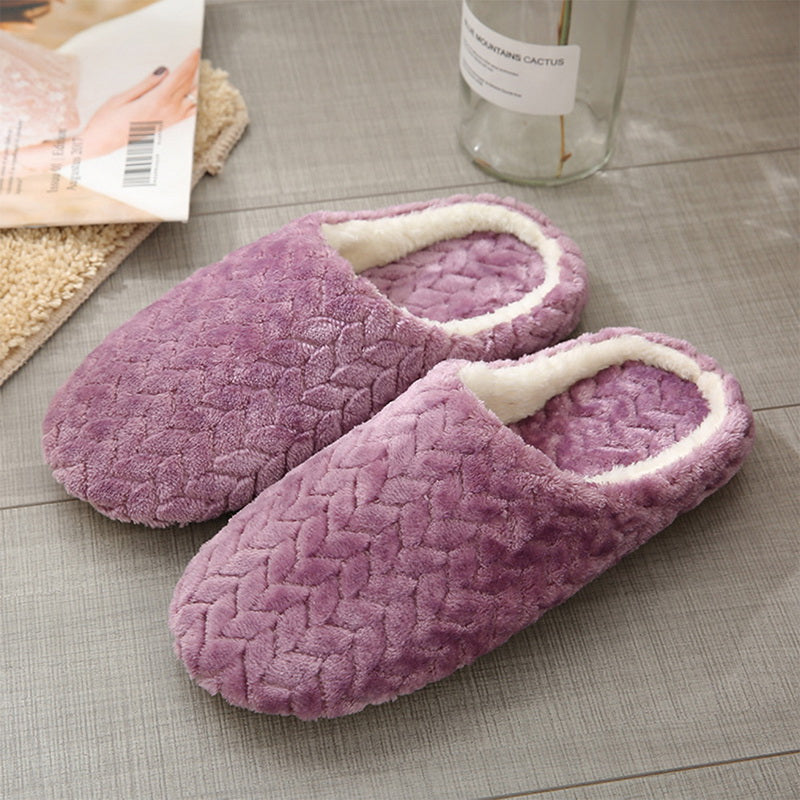 Klassische Unisex Winter-Hausschuhe, kuschelige Slipper für Damen & Herren – warm & bequem für Hausmode.