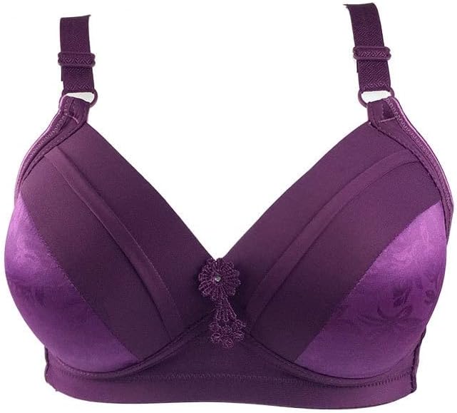 Elegante Damen Komfort-BH in Übergröße, kabellos, bietet volle Abdeckung & bequemen Sitz.