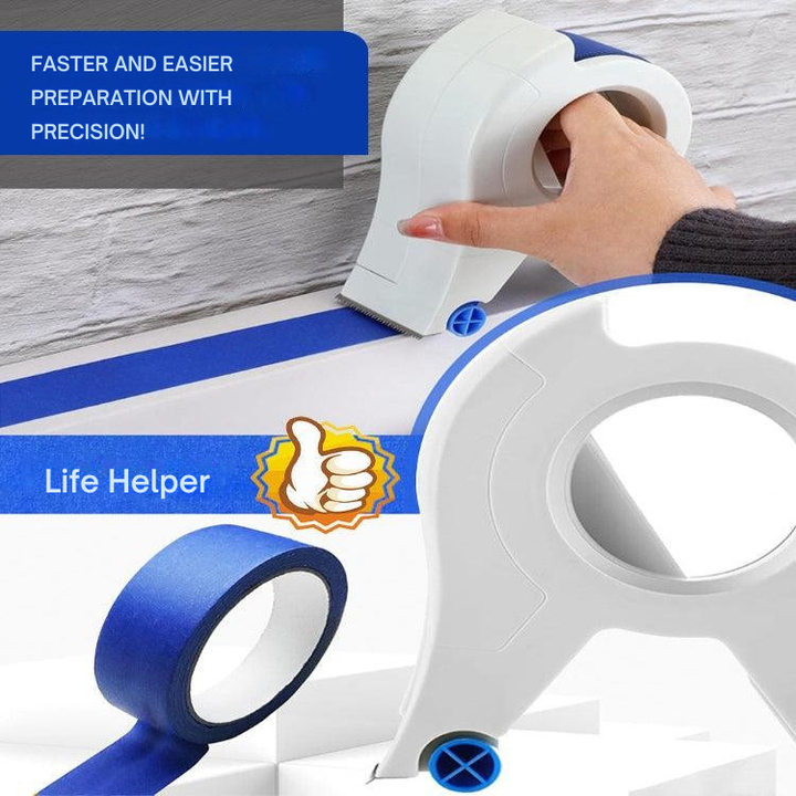DIY Malerwerkzeug: LinePro Applikator für perfektes Abkleben und saubere Farbkanten beim Renovieren.