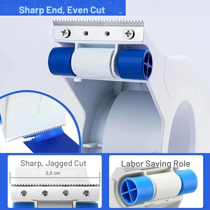 Ergonomischer LinePro Malerband-Applikator für müheloses, präzises Abkleben beim Streichen von Wänden.