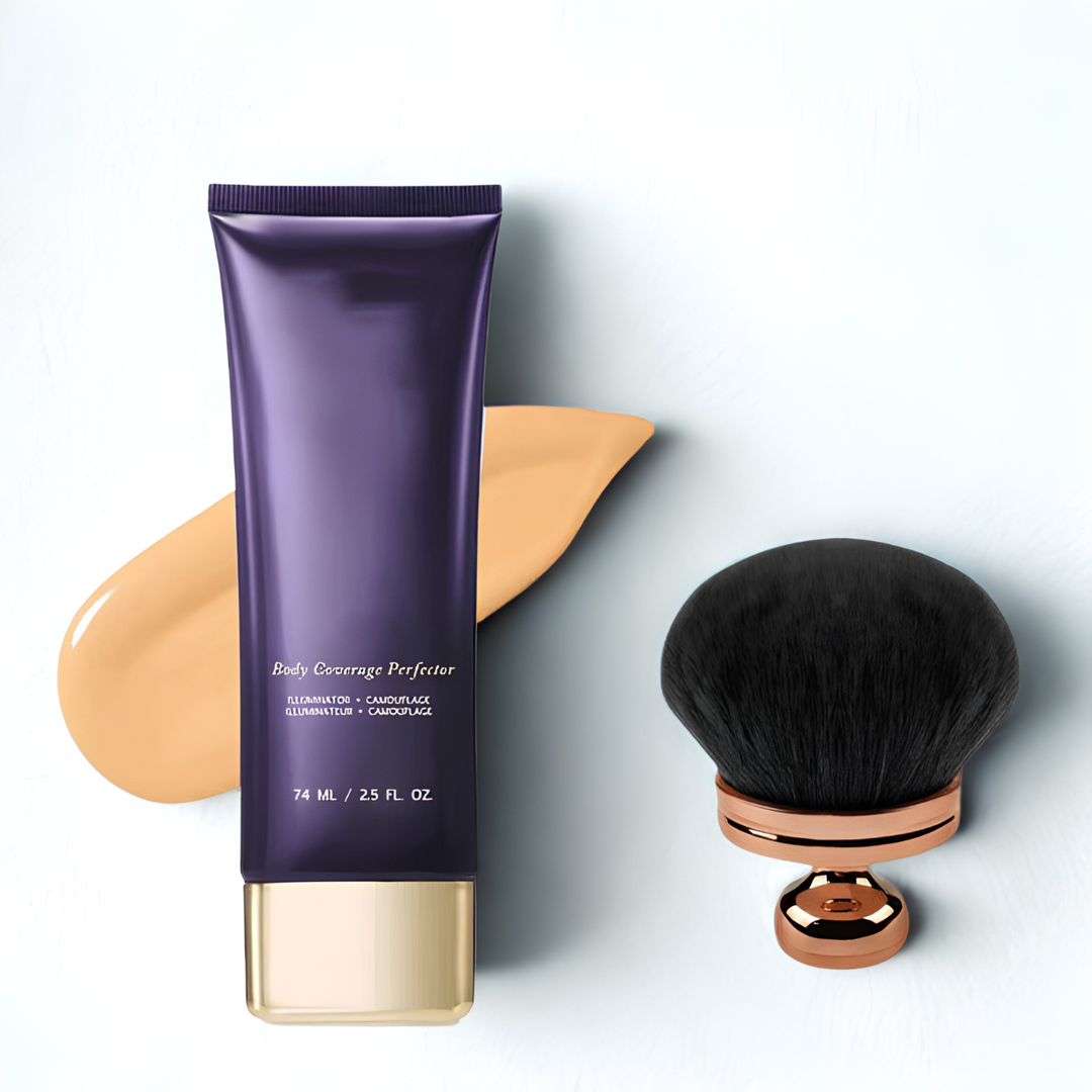 Damen Body Make-up wasserfest für makellose Beine & Körper. Perfekte Abdeckung & ebenmäßige Haut.