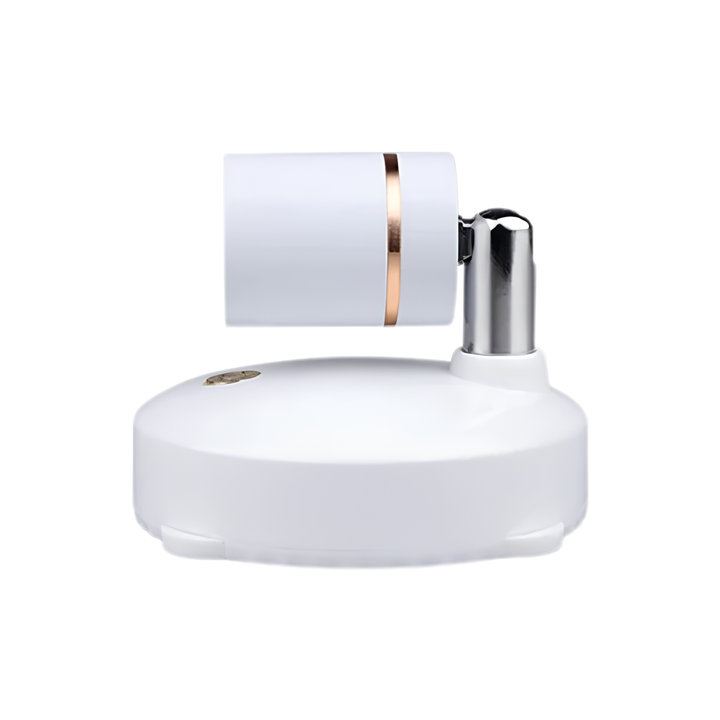 Kabelloser LED-Spot 2er Set, warmes, dimmbares Licht per Fernbedienung. Ideal für Akzentbeleuchtung.