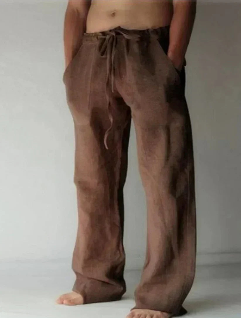Herren-Sommerhose in entspanntem Stil, mit Kordelzug & bequemer Passform, perfekt für lässige Looks & Urlaub.