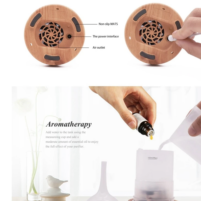 Aromadiffuser mit LED-Licht, eine perfekte Geschenkidee für Entspannung und angenehme Raumbeduftung.