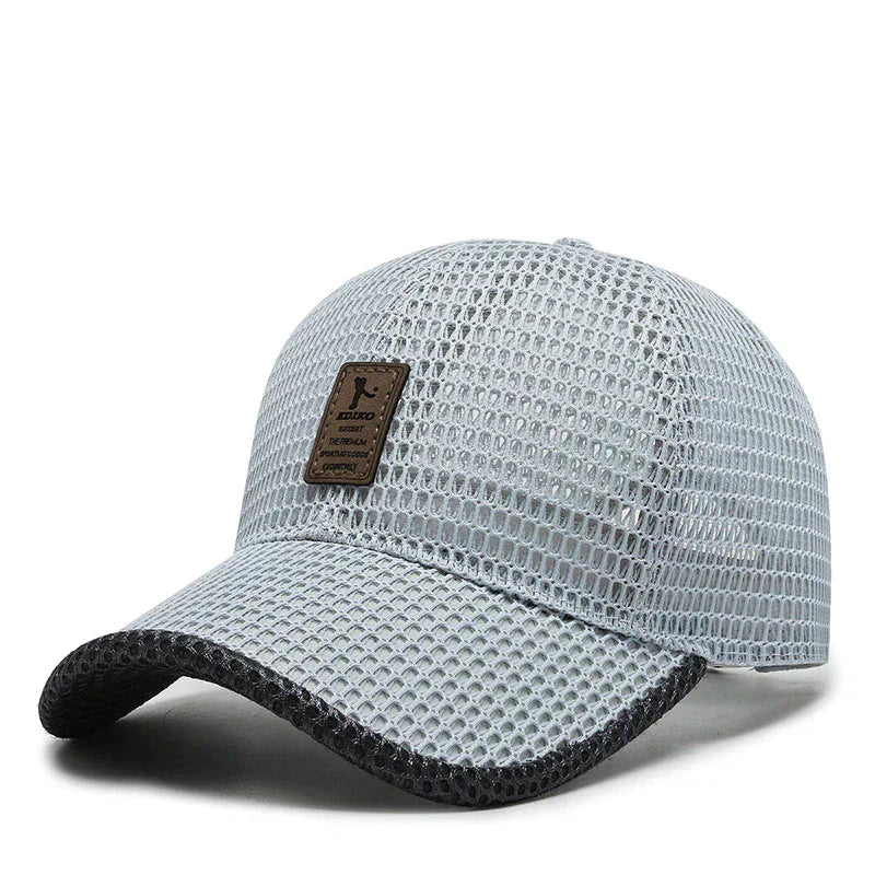 Bequeme, verstellbare Unisex Sommerkappe, atmungsaktiv und leicht, perfekt für heiße Tage.