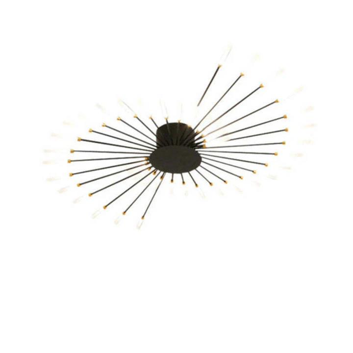 LumenMax LED-Deckenlampe Schwarz, moderne Innenbeleuchtung, große SMD LED Leuchte für Ihr Zuhause.