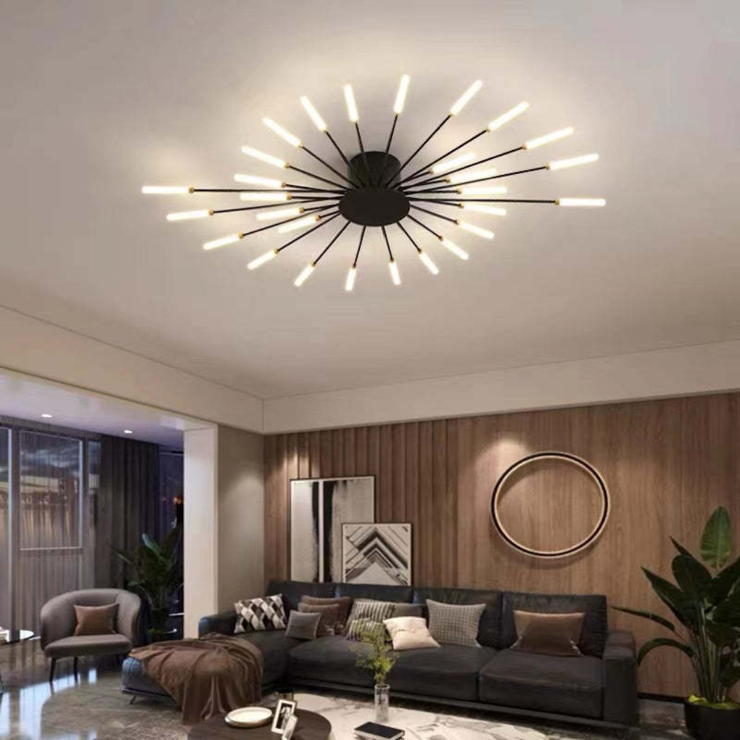 Energieeffiziente LumenMax LED-Deckenleuchte, dimmbar, große moderne Deckenlampe für Ihr Zuhause.