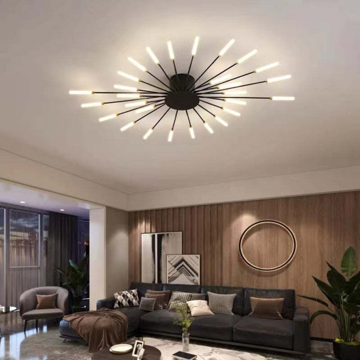 Energieeffiziente LumenMax LED-Deckenleuchte, dimmbar, große moderne Deckenlampe für Ihr Zuhause.