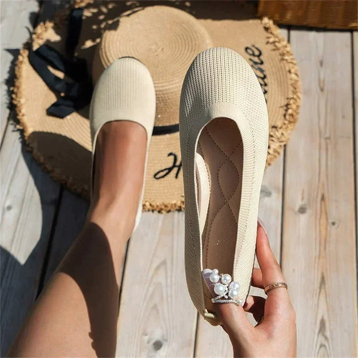 Innenseite der Lupine Slip-On-Schuhe mit weicher Fußgewölbeunterstützung, für schmerzfrei gehen & gesunde Füße.