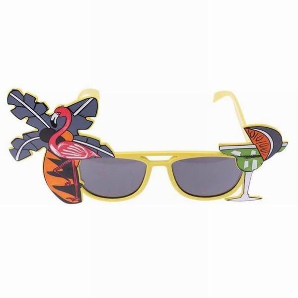 Ausgefallene Unisex Sonnenbrille für Junggesellenabschiede, Karneval und Themenpartys.