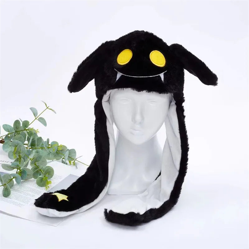 Bequemer Tierhut mit Klappohren, perfekt für kalte Tage und fröhliche Stimmung.