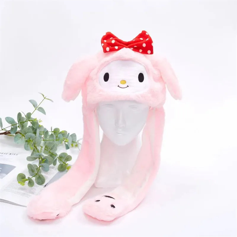Warmer Tierhut, unisex, mit beweglichen Ohren, die Freude bereiten, ideal für Kinder.