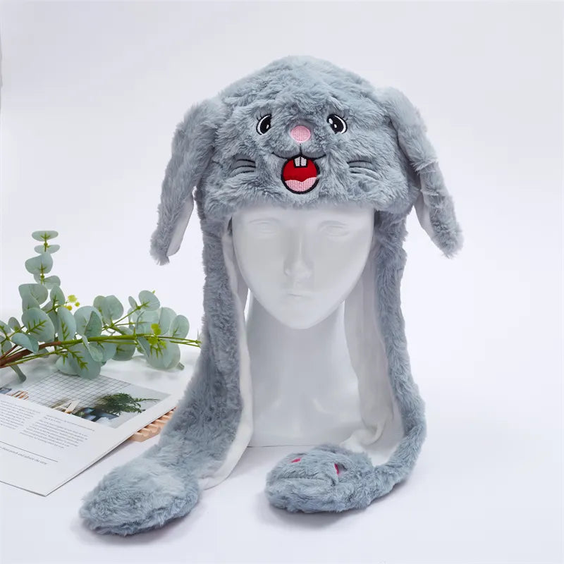 Origineller Tierhut mit beweglichen Ohren, perfekt für Weihnachts-Geschenke.