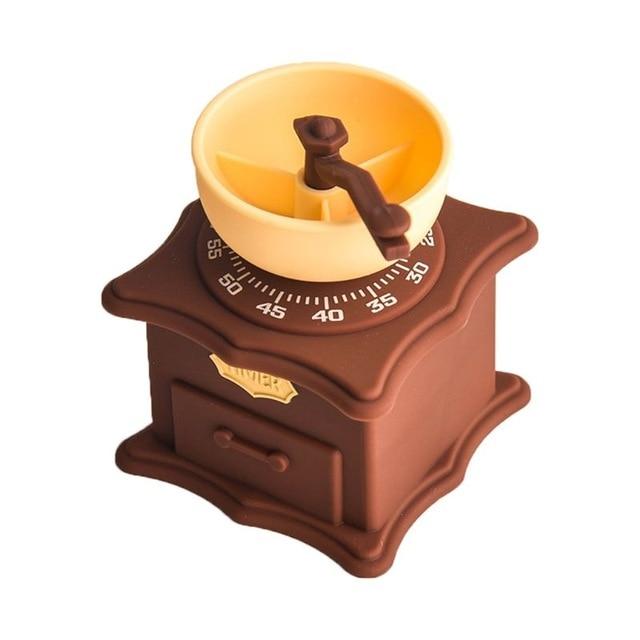 Vielseitiger mechanischer Küchen-Timer aus strapazierfähigem, farbenfrohem Silikon für die Küche.