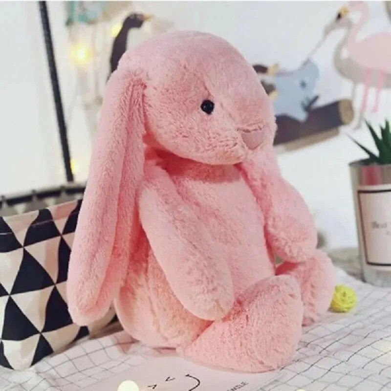 Sanfter Kuscheltier Hase, luxuriös weich, ideal als Plüschtier & treuer Begleiter für Kinder.