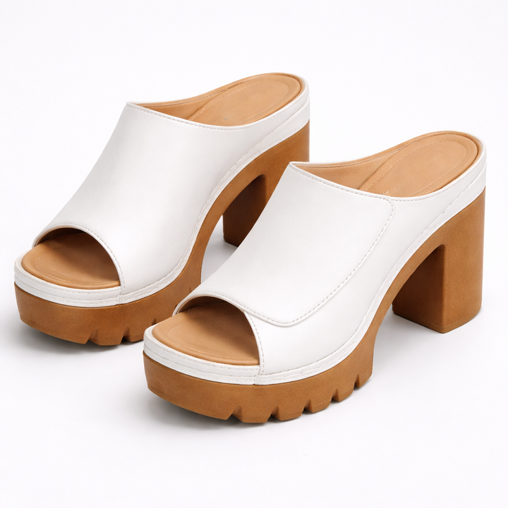Vielseitige Damen Plateau-Schuhe; luxuriöser Look; ideal für formelle und legere Anlässe.