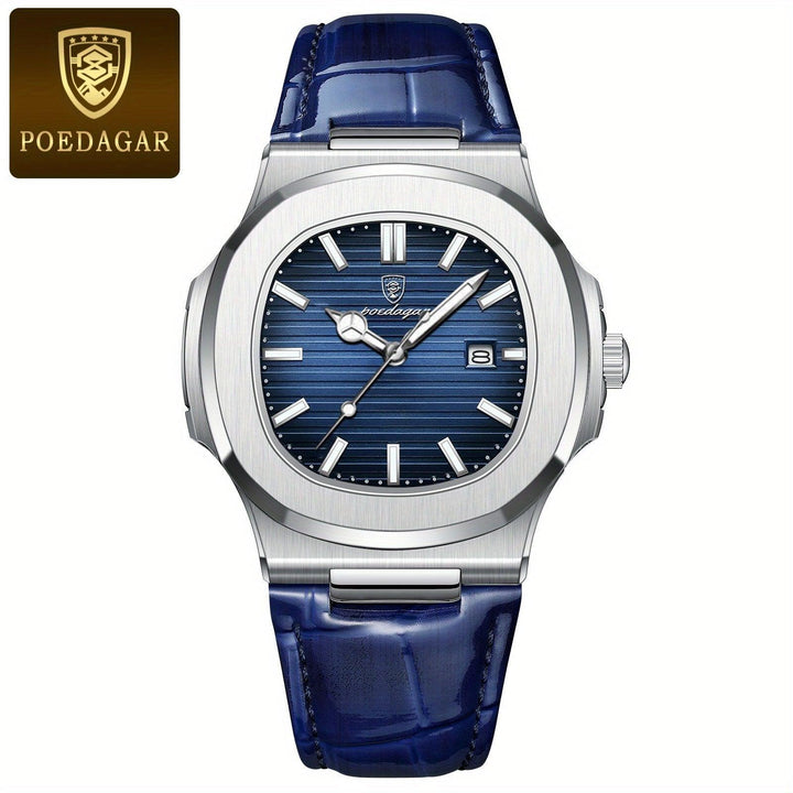 Vielseitige Herrenuhr: robust, wasserdicht und stilvoll, perfekt als modisches Accessoire für jeden Anlass.