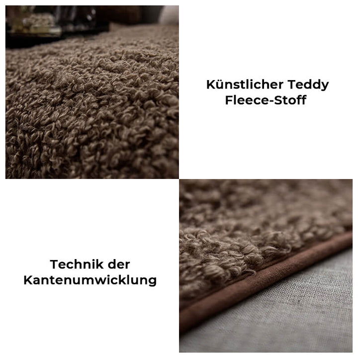 Haustierfreundliche Fleece-Möbelschutzmatte, rutschfest und warm, schützt Ihr Sofa vor Kratzern und Haaren.