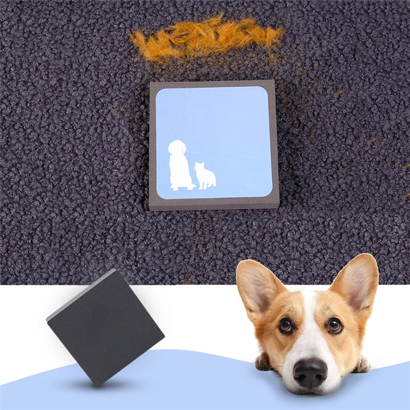 Magische Tierhaarbürste entfernt effektiv Katzen- und Hundehaare von Kleidung, Möbeln & Teppichen für ein sauberes Zuhause.