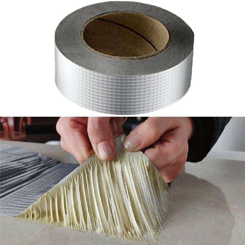 Magisches Dichtungs- & Reparaturband aus Aluminiumfolie, wasserdicht & lecksicher, für sofortige Abdichtung.