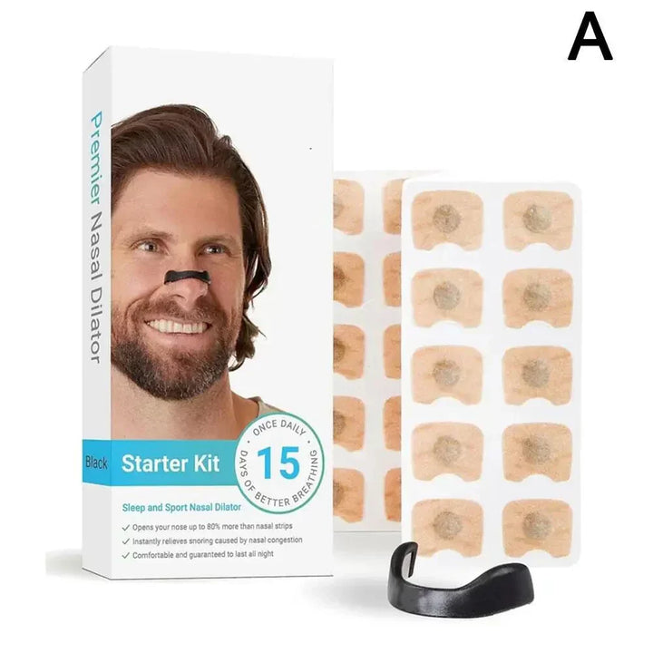 Magnetische Nasenhilfe zur Verbesserung der Atmung & Reduzierung von Schnarchen für erholsamen Schlaf.