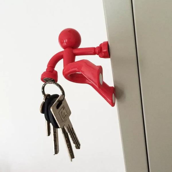 Nie wieder Schlüssel suchen! Magnetischer Schlüsselhalter mit starker Haftung für Ordnung in Zuhause oder Büro.
