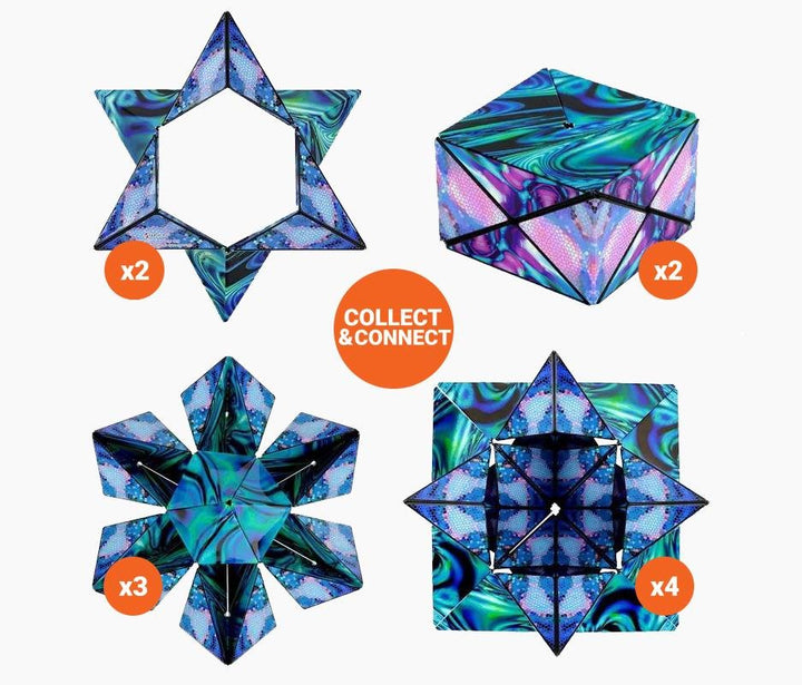 Magnetwürfel Fidget Spielzeug: formwechselndes Puzzle für kreativen Spaß und Fokus.
