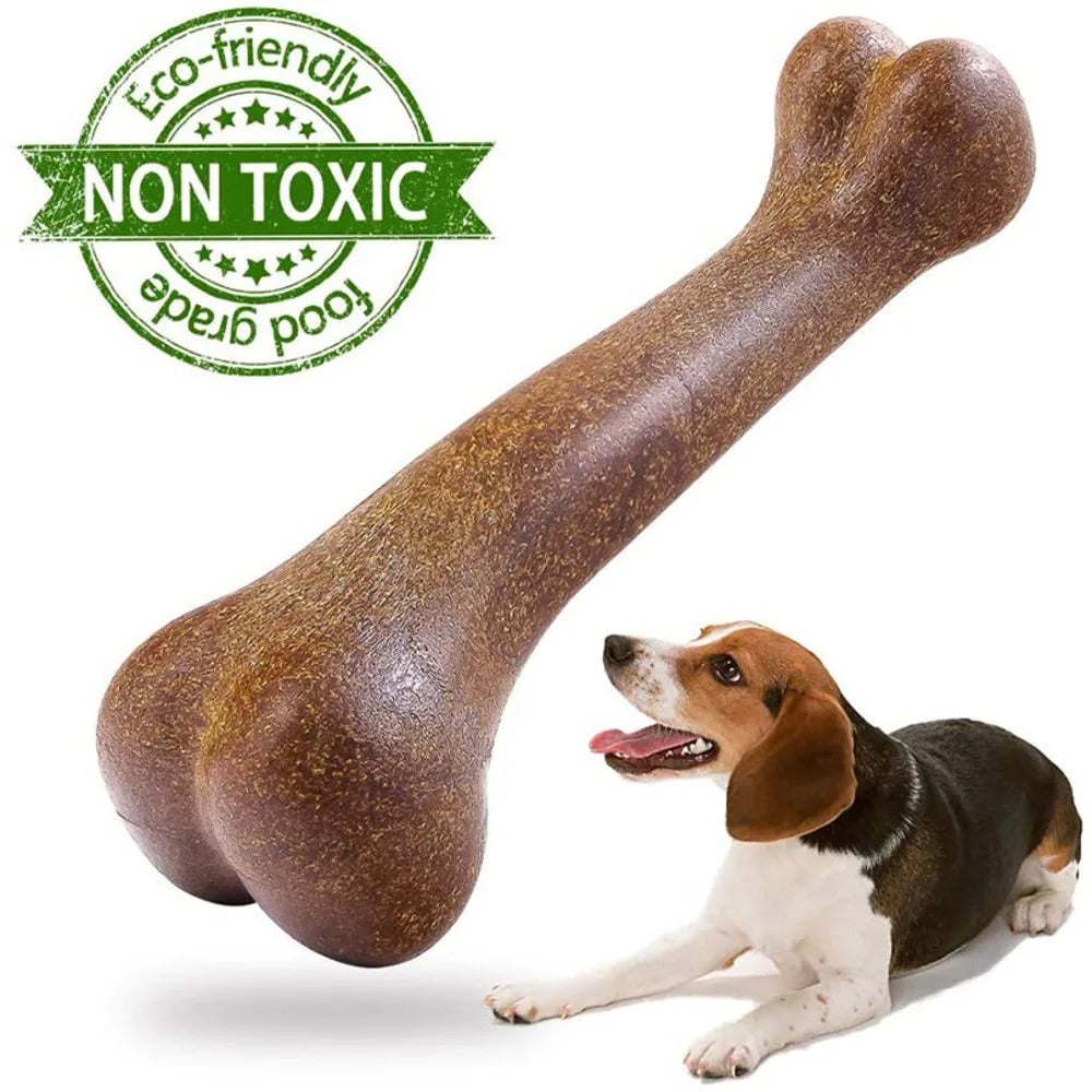 Langlebiger, ungiftiger ChewBone Kauknochen für Hunde, fördert Zahnpflege & langanhaltenden Kauspaß.