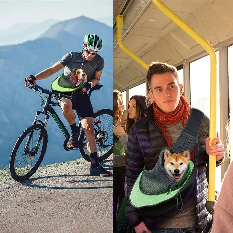 Vielseitiger Reiserucksack für kleine Hunde & Katzen; optimal für Wanderungen, Ausflüge & Alltag.