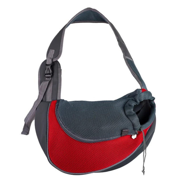 Atmungsaktiver Haustierrucksack mit Belüftung; sicher & bequem für lange Reisen mit Hund oder Katze.